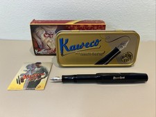 KAWECO SPORT Füller Patronenfüller M Feder mit Etui Schwarz Vintage