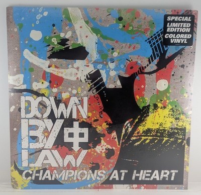 Down By Law Champions At Heart 12'' Color Vinyl LP DC Jam Records DCJ-0053-LP