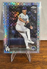 2025 Topps Chrome Update Sapphire Jack Dreyer #USC39 RC Dodgers