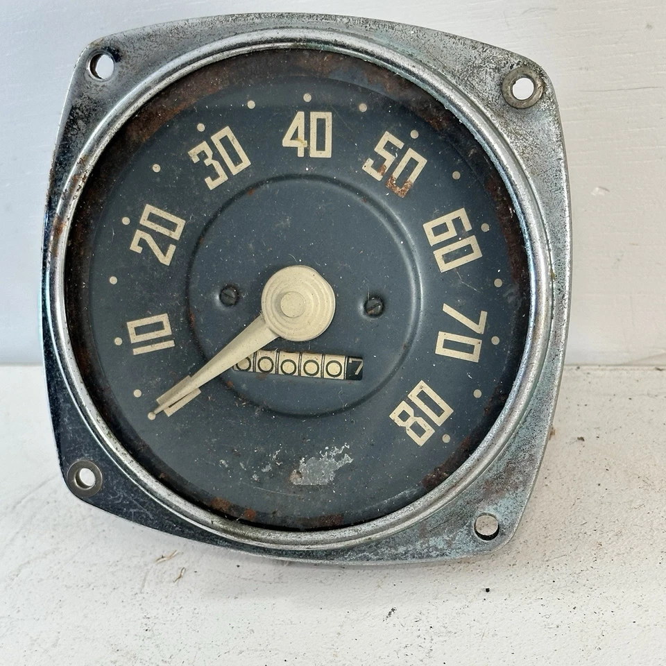 Vintage OEM Mopar 1950-53 Dodge Truck 1951-54 Power Wagon Speedometer - Image 3 of 4