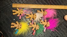 Vintage Russ Keep Smiling, Get Well Soon Etc Troll Dolls