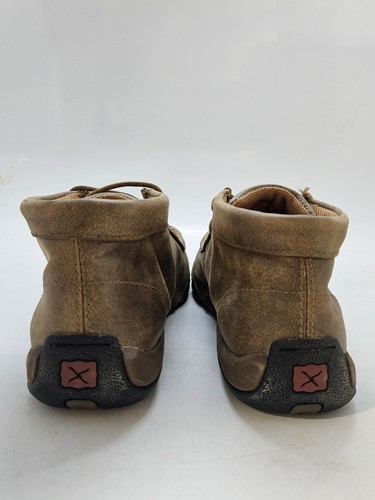 Twisted X Chukka Driving Moc Boots Brown Leather WDM0001 Womens Size 7.5W - Picture 5 of 9