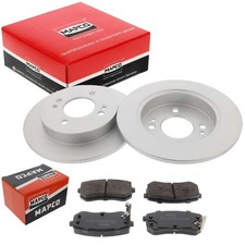 MAPCO 2 BREMSSCHEIBEN Ø234mm + BELÄGE HINTEN passend für HYUNDAI I10 KIA PICANTO