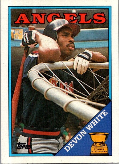 1988 Topps #192 Devon White