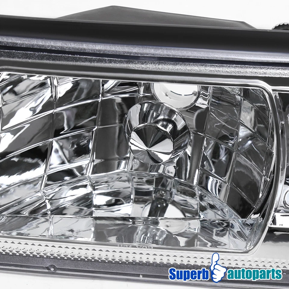 Fits 1987-1993 Ford Mustang Headlight Corner Parking Signal Lamps 87-93 Pair 1PC Foto 4 de 4