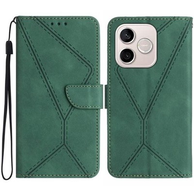 Embossed phone case with stitching for Honor 600 Lite