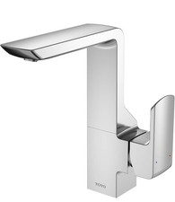 TOTO GR Series 1.2 GPM Single Side Handle Bathroom Sink Faucet with Comfort...