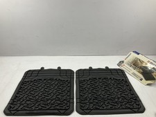 Bf Goodrich Fl58510-4 Rubber 2-piece Black Rear Floor Mats 20 X 18-12 Bf Goodrich Fl58510-4 Rubber 2-piece Black Rear Floor Mats 20 X 18-12