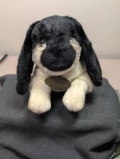 Russ Yomiko Classics LOP EAR Bunny Rabbit Black White  Stuffed Plush realistic 