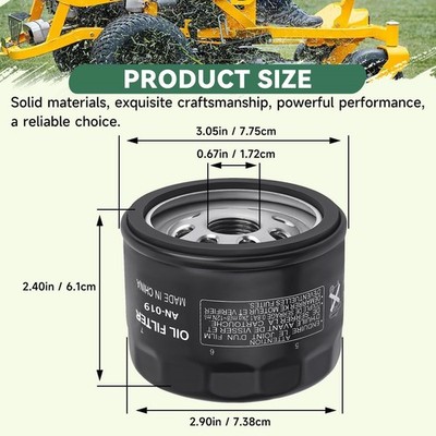 WDKTBM 49065-0721 Oil Filter Compatiable with Kawasaki FR730V