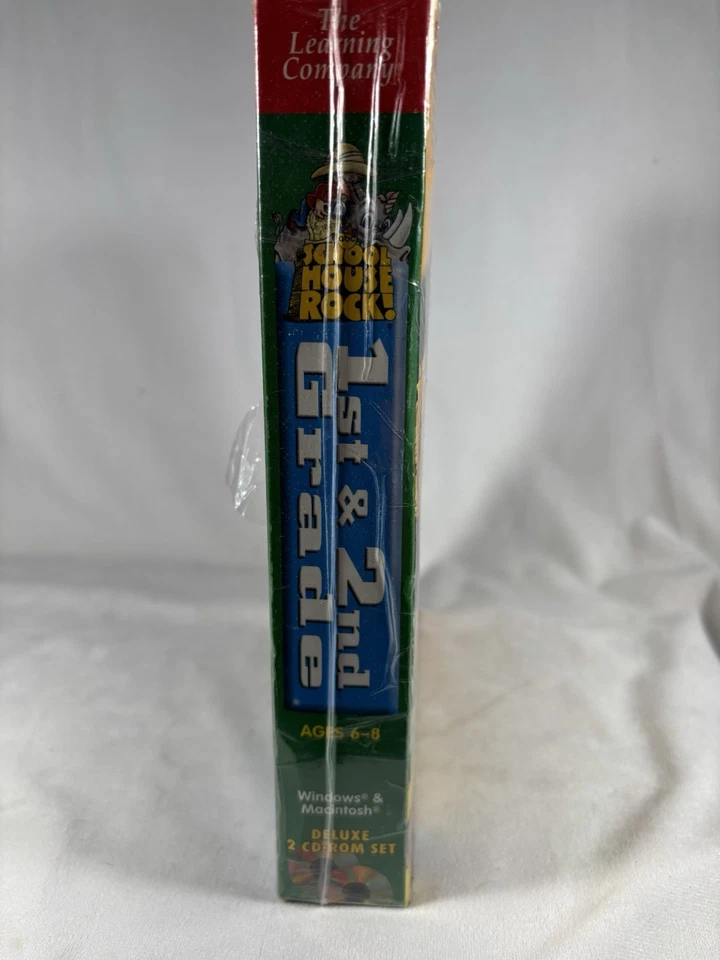 NEW! School House Rock! 1st & 2nd Grade Essentials Over 50 Activities PC MAC CD - Image 2 of 4