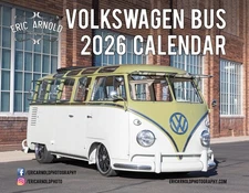 2026 Volkswagen Bus Calendar – VW Bus, Camper, Transporter, Double Cab, Kombi