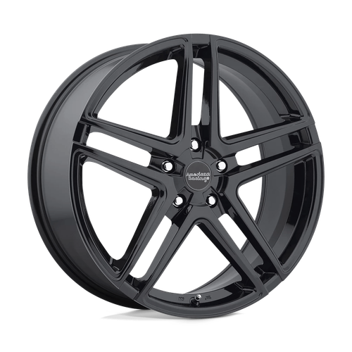 18x8 +40 American Racing AR907 Gloss Black 5x114.3 Wheel Rim (QTY 1)