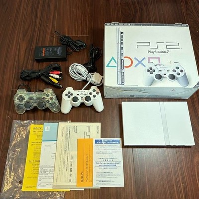Sony PlayStation 2 Slim Launch Edition Ceramic White Console (SCPH