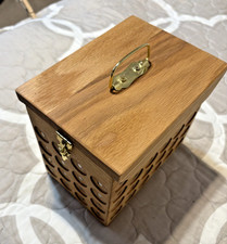 Small Pathtag Collectors/Traders Ammo Box Oak