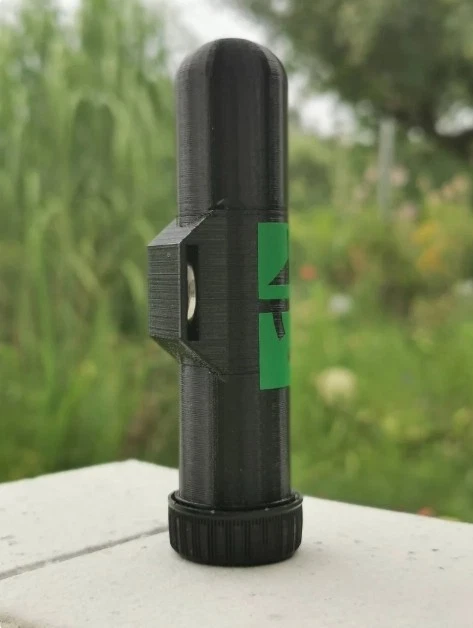 Geocaching PETLING con supporto magnetico - colori mimetici e di segnalazione | contenitore cache fai da te - Immagine 4 di 4