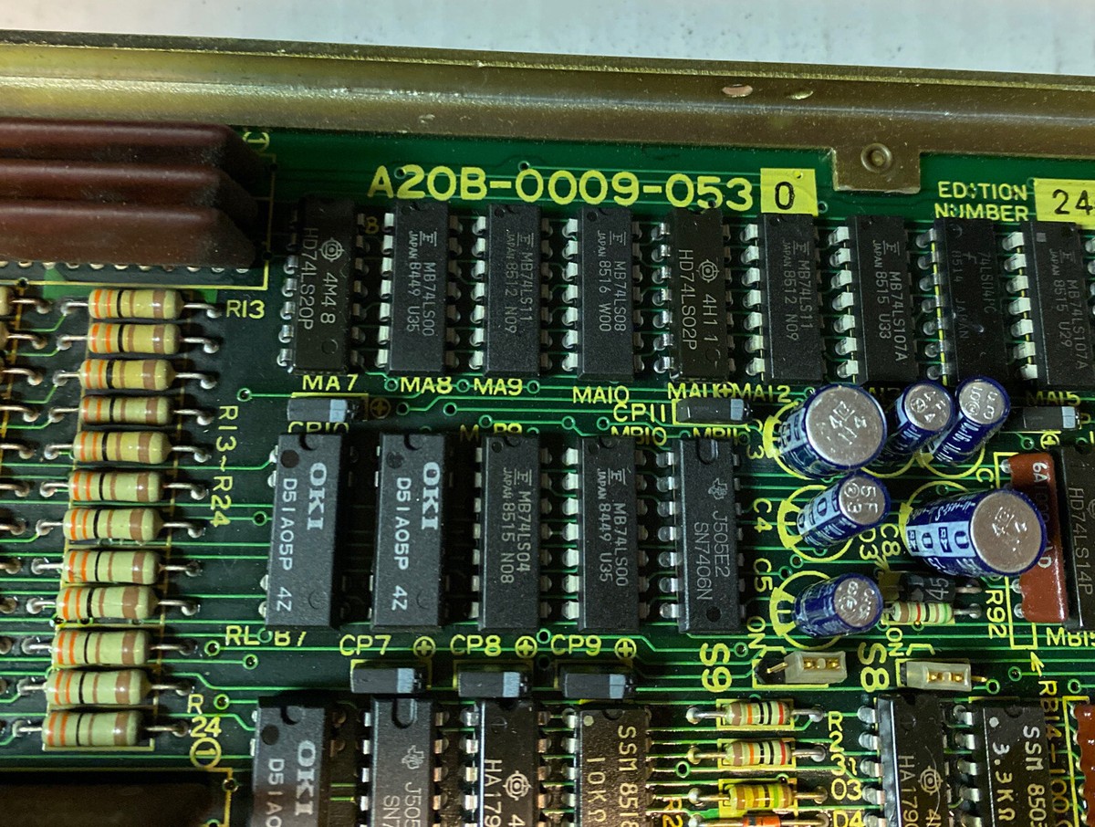 FANUC AC SPINDLE SERVO DRIVE BOARD A20B-0009-053 0530 0531 FANUC AC SPINDLE SERVO DRIVE BOARD A20B-0009-053 0530 0531