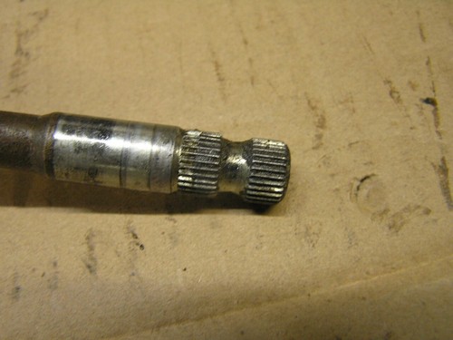 Yamaha 1983 IT490 IT 490 Gear Shift Shaft Good Splines - Picture 4 of 5