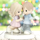 ✤ New Precious Moments Figurine We Are Mint For Each Other Ice Cream Love Couple