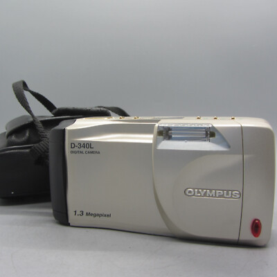 Olympus Digital Camera Camedia D-340L 1.3MP Silver Tested