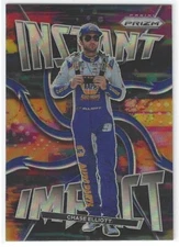 2022 PANINI PRIZM NASCAR CHASE ELLIOTT INSTANT IMPACT SILVER PRIZM HOLOGRAM