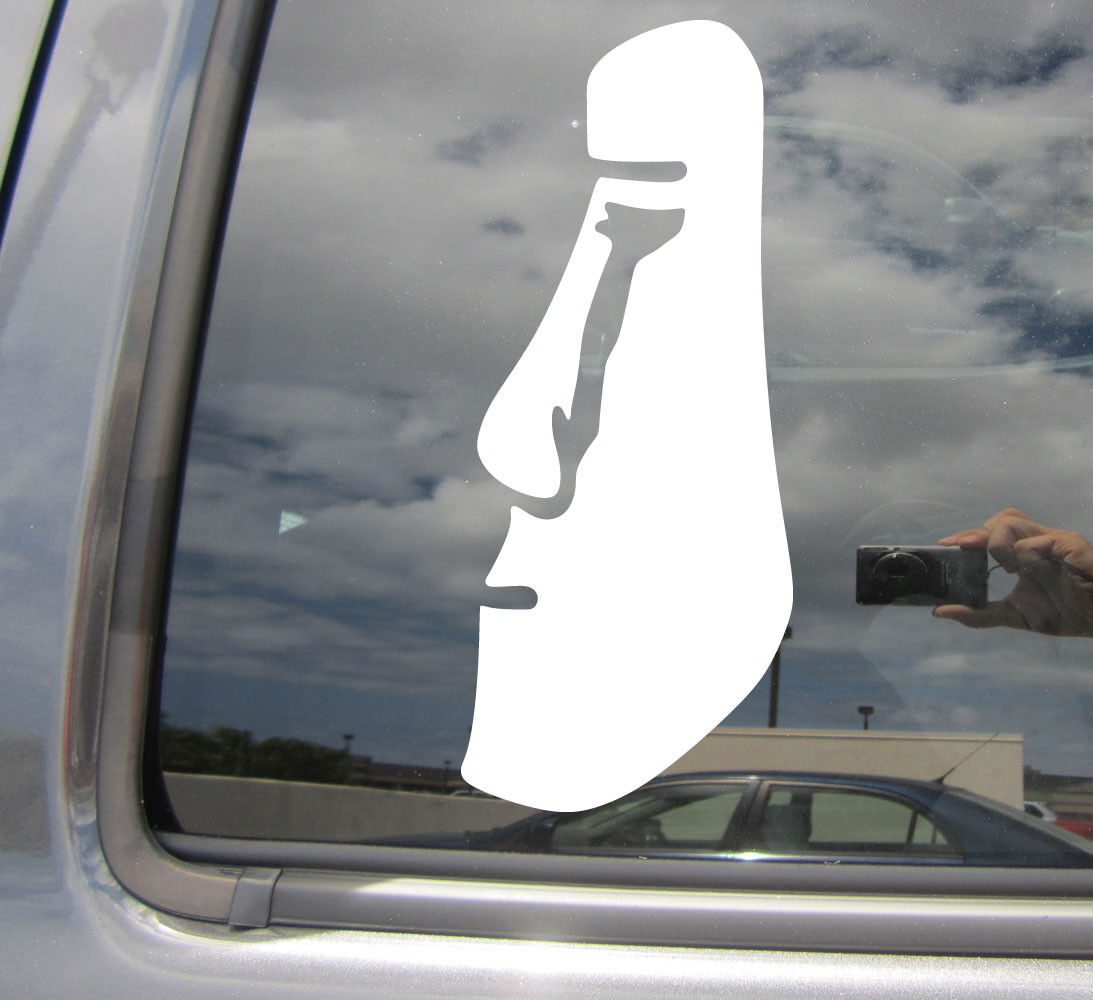 Moai Stickers for Sale