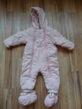 ! wie neu ! rosa Mädchen Overall Winter Schneeanzug Polar Kanz Gr. 74