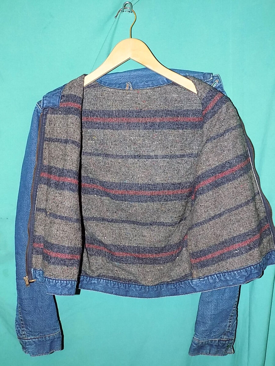 RARE! Vtg 50s MONTGOMERY WARD 101 DENIM JACKET, BLANKET RARE! Vtg 50s MONTGOMERY WARD 101 DENIM JACKET, BLANKET