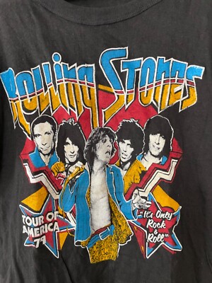 rolling stones 70年代　vintage Tシャツ Rolling Stones vintage 1970s tour T-shirt | eBay