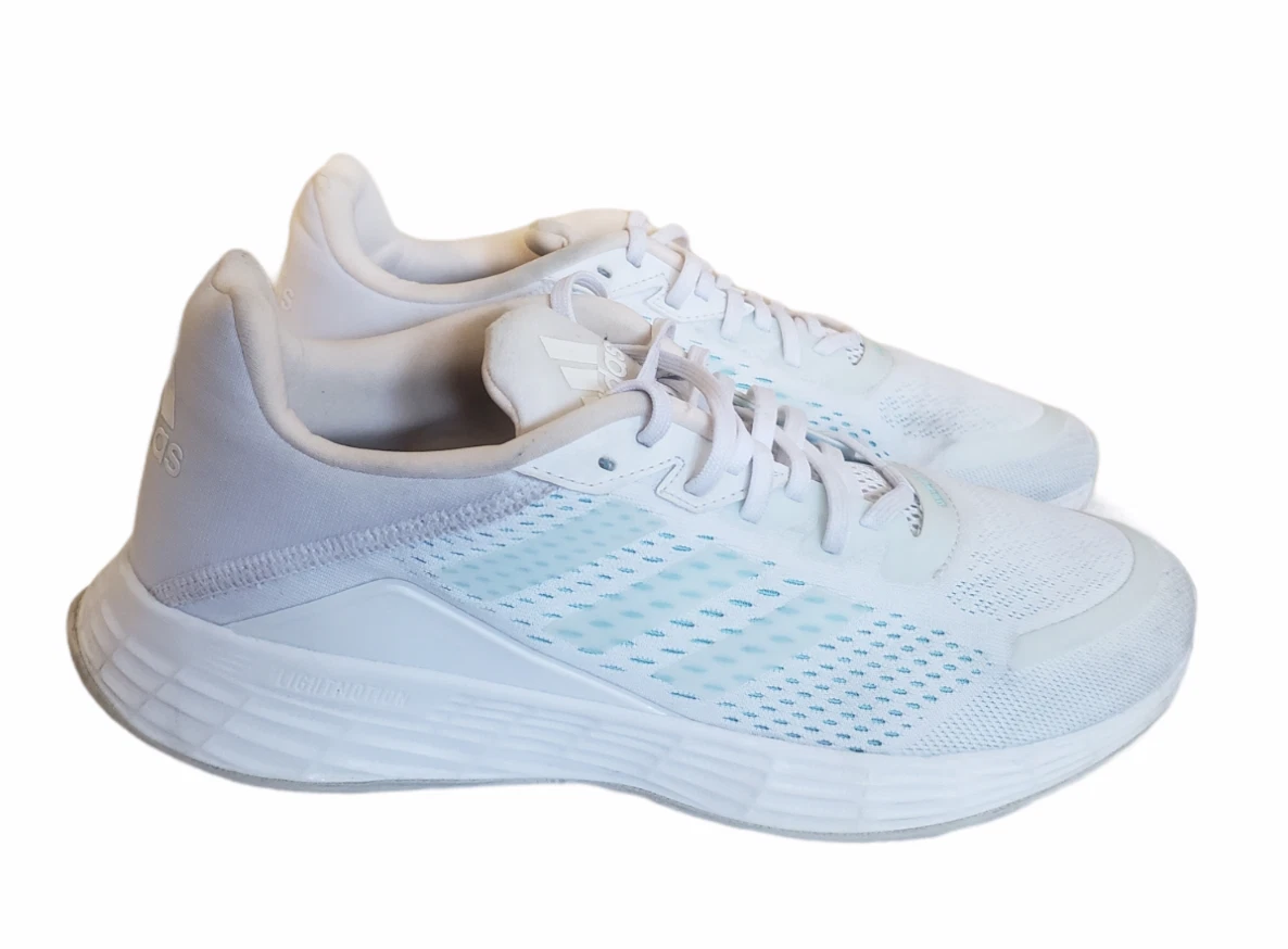 Scarpe da corsa Adidas Duramo Sl Parley bianche da donna taglia 10 5