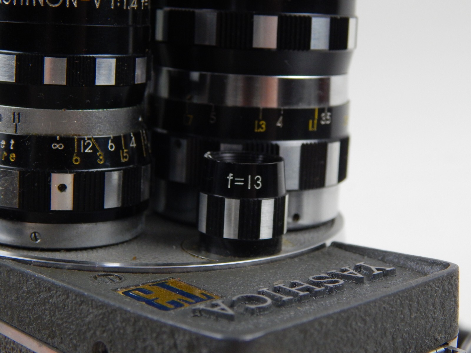 RARE Yashica T3 8mm Movie Camera w/ Grip, All Lenses, Cine Meter, & Case WORKING