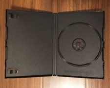 Lot of 30 empty black Single Disc DVD cases. Excellent Condition.