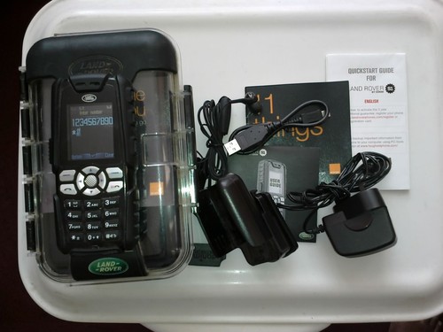 Sonim Land Rover S1 mobile phone,,,,,Orange,,, - Afbeelding 14 van 16
