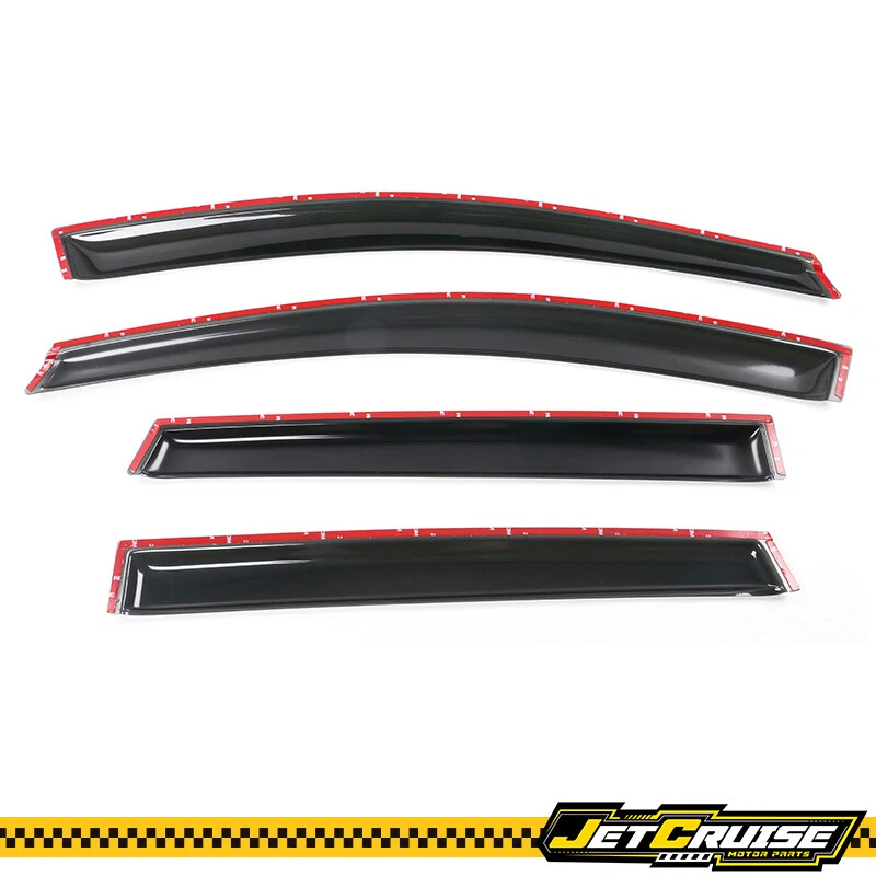 Fits 13-19 Ford Escape Acrylic Window Visors Rain Sun Guard Deflector 4Pcs Set - Image 4 of 4