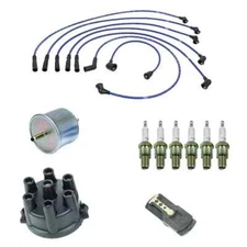 TK2005-10 : Fits 1975-76 Nissan 280Z Tune Up Kit, NGK Plug Wire Cap Rotor Filter