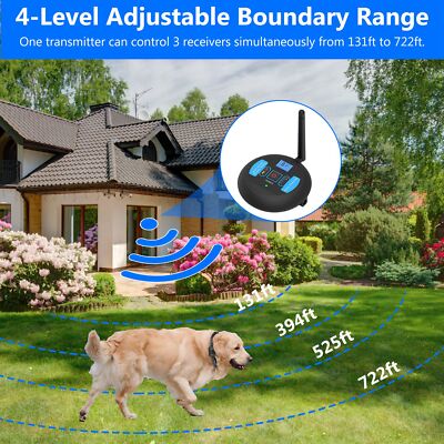 Shock Collar Perimeter Fence Dog Fence Mode Wireless Dog Fence