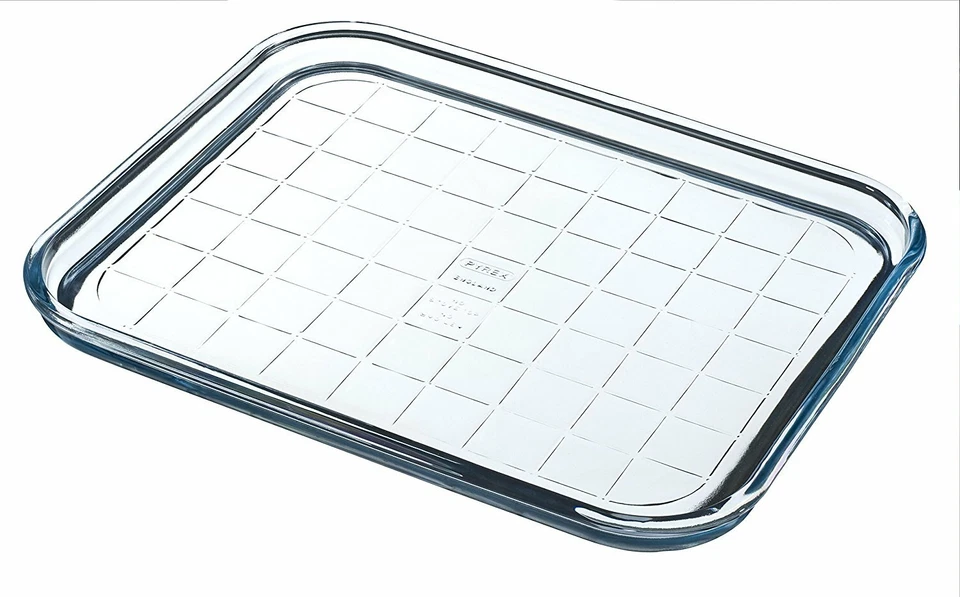 Pyrex Transparent Oven safe Scratch Resistant Glass Baking, Roasting Tray - Image 3 of 4
