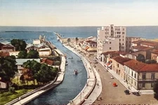Postcard - Viareggio - Pier - 1954