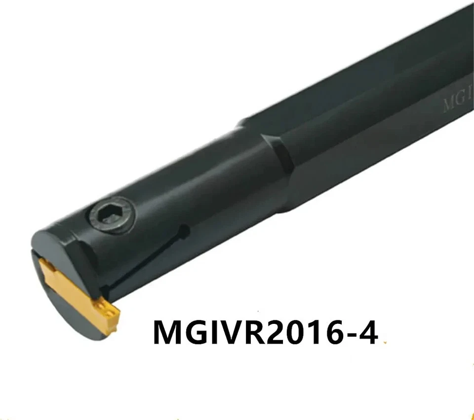 Herramienta de ranurado interno de 5/8" MGIVR2016-4 barra de perforación con 10 insertos MGMN400 Foto 3 de 4