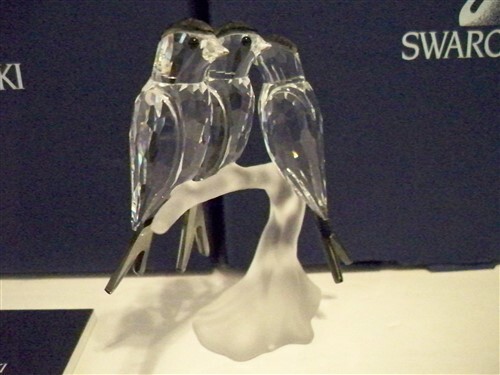 SWAROVSKI CRYSTAL SWALLOWS 892039 MIB COA | eBay