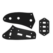 KAISH Upper and Lower Control Plate Pickup Selector Switch Plate fits USA Jaguar