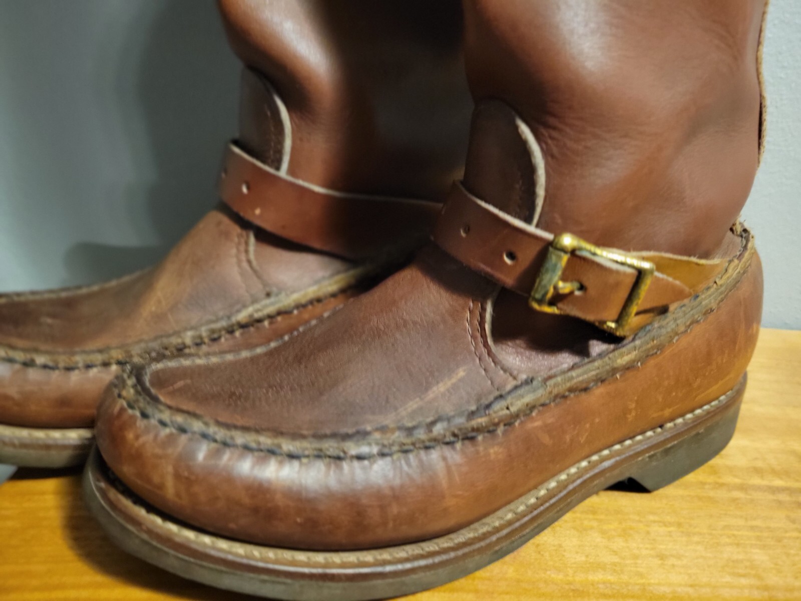 Gokey Botte Sauvage Vintage Snake Proof Boots Mens eBay