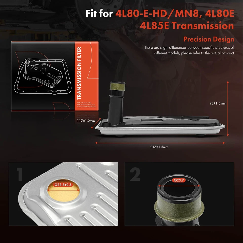 Filtro de transmisión automática para Chevrolet C1500 C2500 Express 2500 K2500 Astro Foto 4 de 4