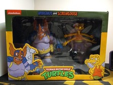 NECA TMNT Teenage Mutant Ninja Turtles Wingnut and Screwloose Action Figures