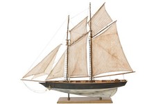 Modello di nave barca a vela barca di legno nave a vela modello 85cm nessun kit