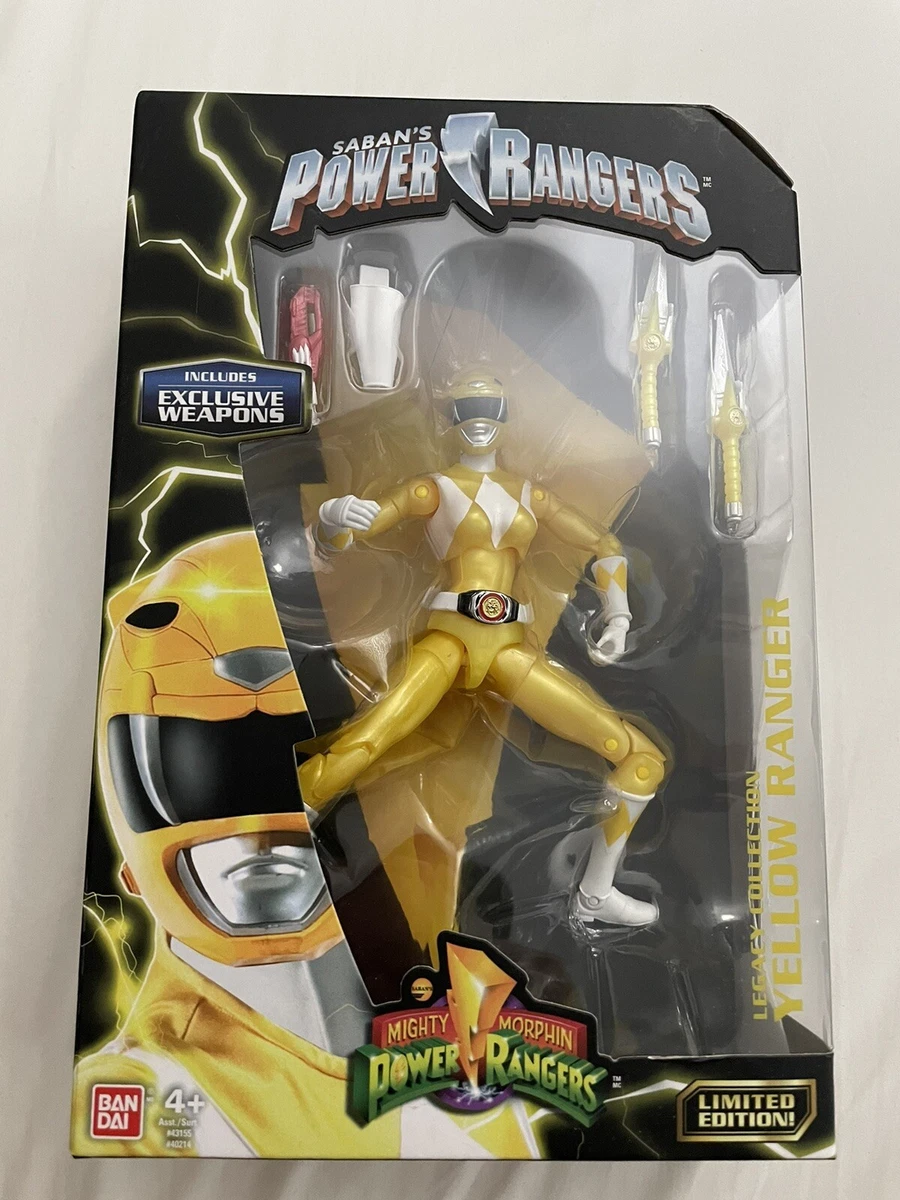Power Rangers In Space Legacy Build A Megazord Pink Ranger 6.5 Action Figure PRIS Bandai America