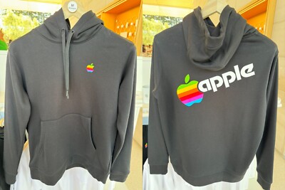 Apple Park Visitor Center Exclusive T shirt Angled Spectrum Logo