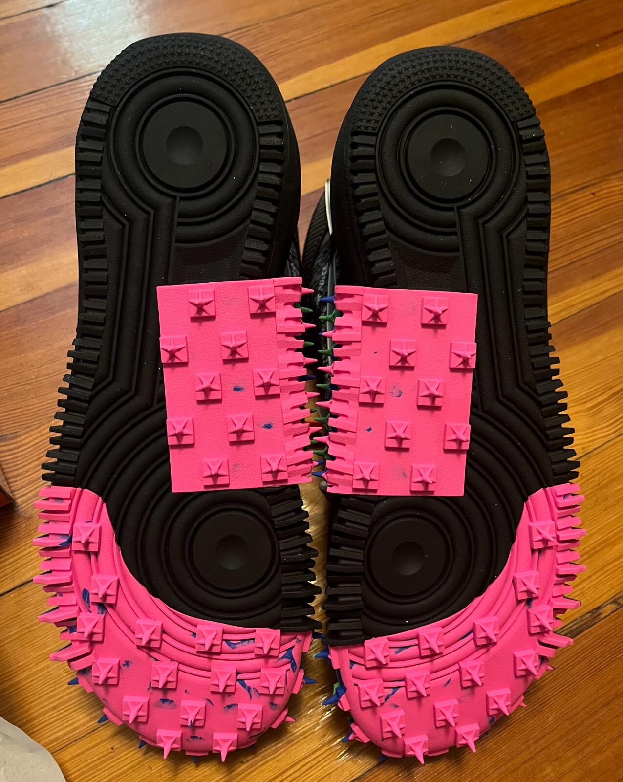 OFF WHITE X NIKE Taglia 11 Nike Air Force 1 x Off White Black 2022 NUOVISSIME CON SCATOLA