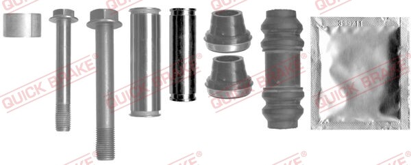 Front QUICK BRAKE 113-1411X Guide Sleeve Kit, brake caliper for ,NISSAN,OPEL,REN