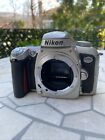 New ListingNikon N75 Silver & Black 35mm Slr Film Camera body only Untested